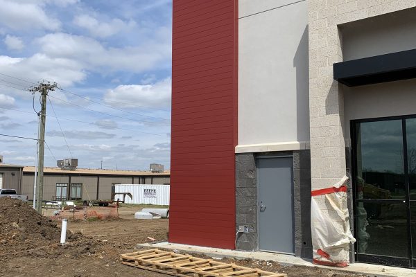 Extruded aluminum siding installed by Brose Construction.